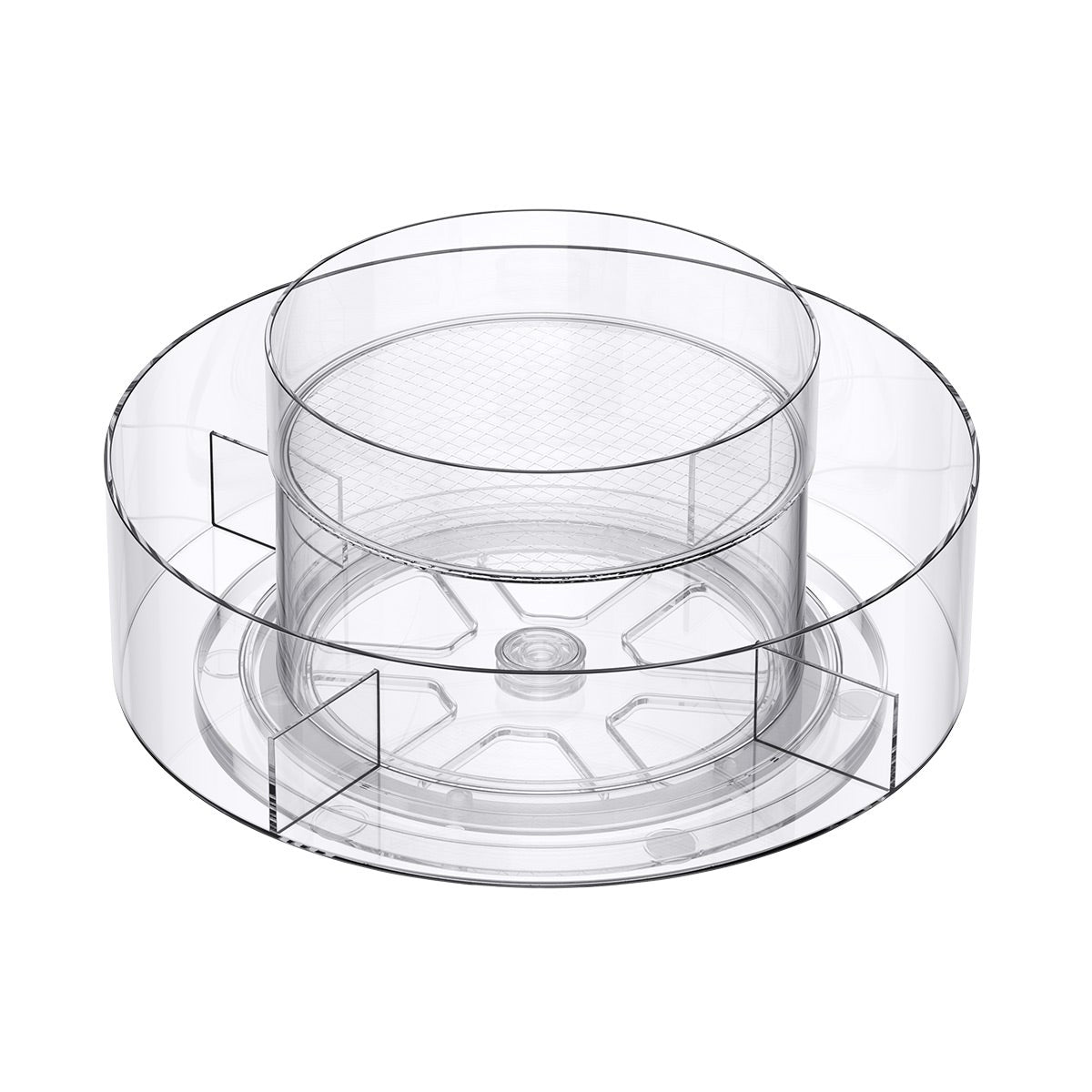 Divided Turntable with Removable Tray — alt view