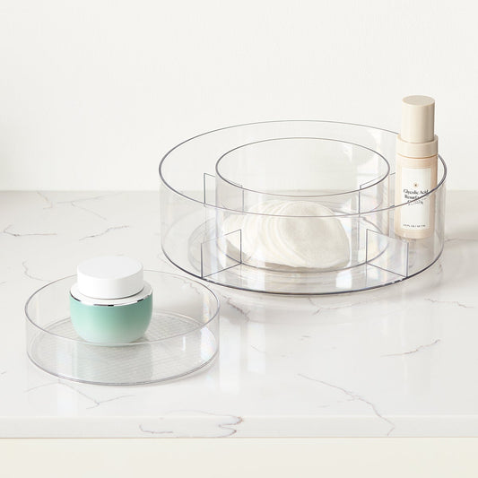 Divided Turntable with Removable Tray