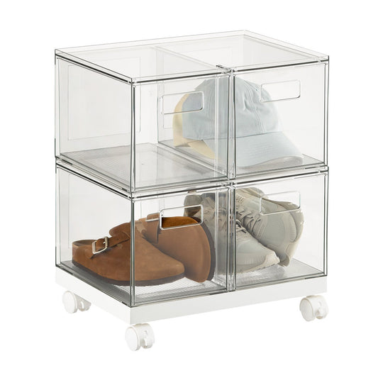 Double Drawers with Wheels