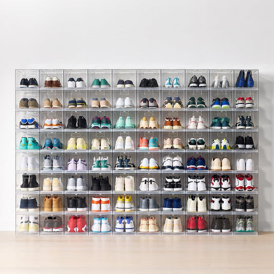Drop Front Shoe Box Wall