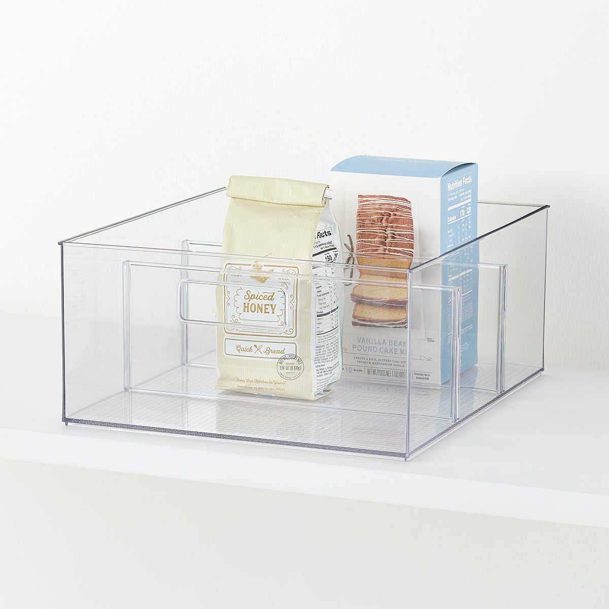 Pantry Bin with Divider