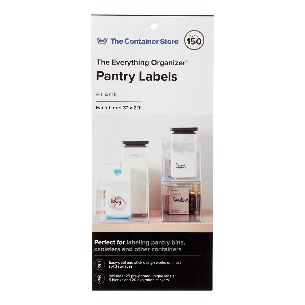 Pantry Labels Pack of 150 — alt view