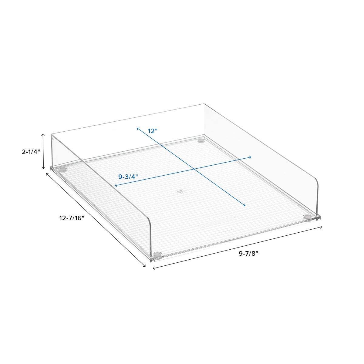 Stackable Letter Tray — alt view