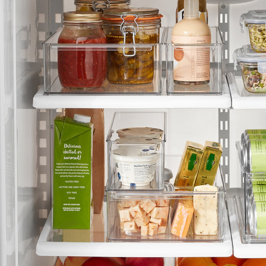 Stacking Fridge Bins Set of 4