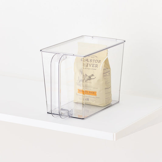 Storage Bin with Handle Lid