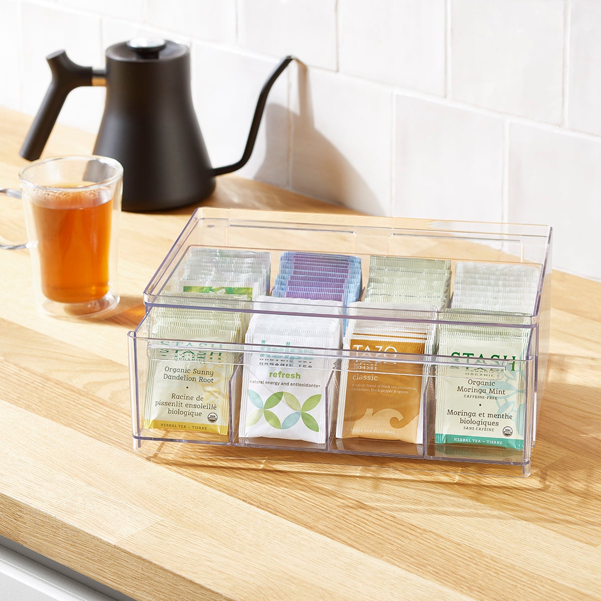 Tea Bag Drawer Organizer