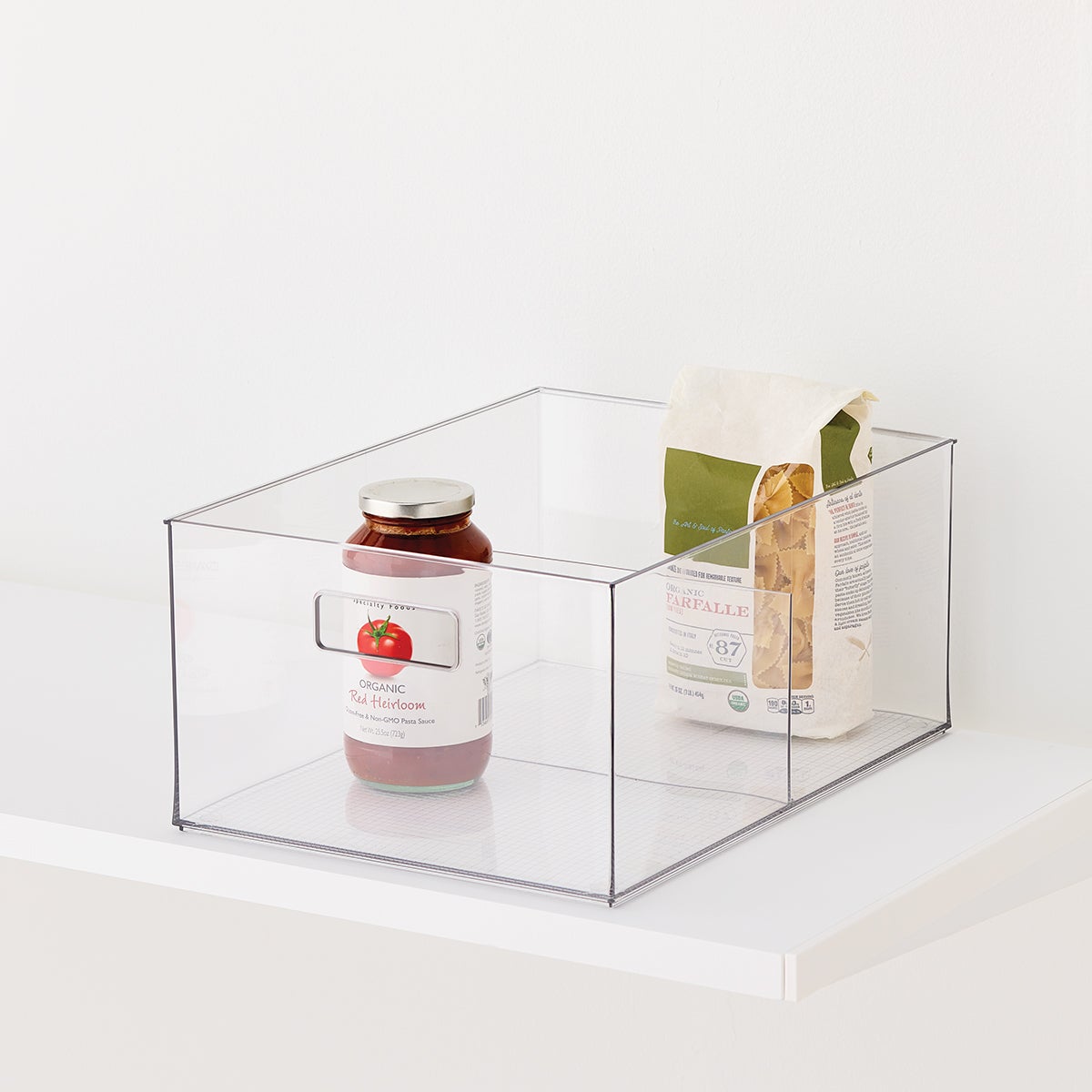 Wide All Purpose Divided Bin
