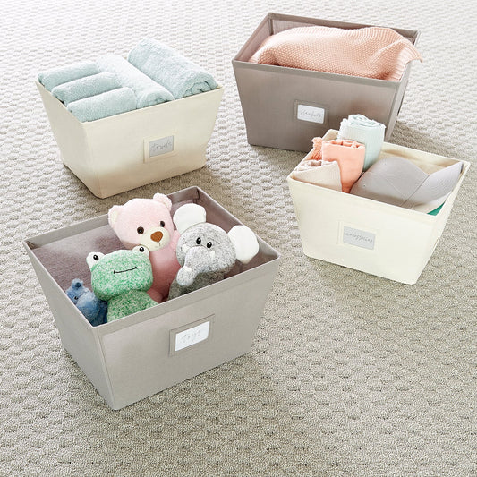 Fabric Open Storage Bin — alt view