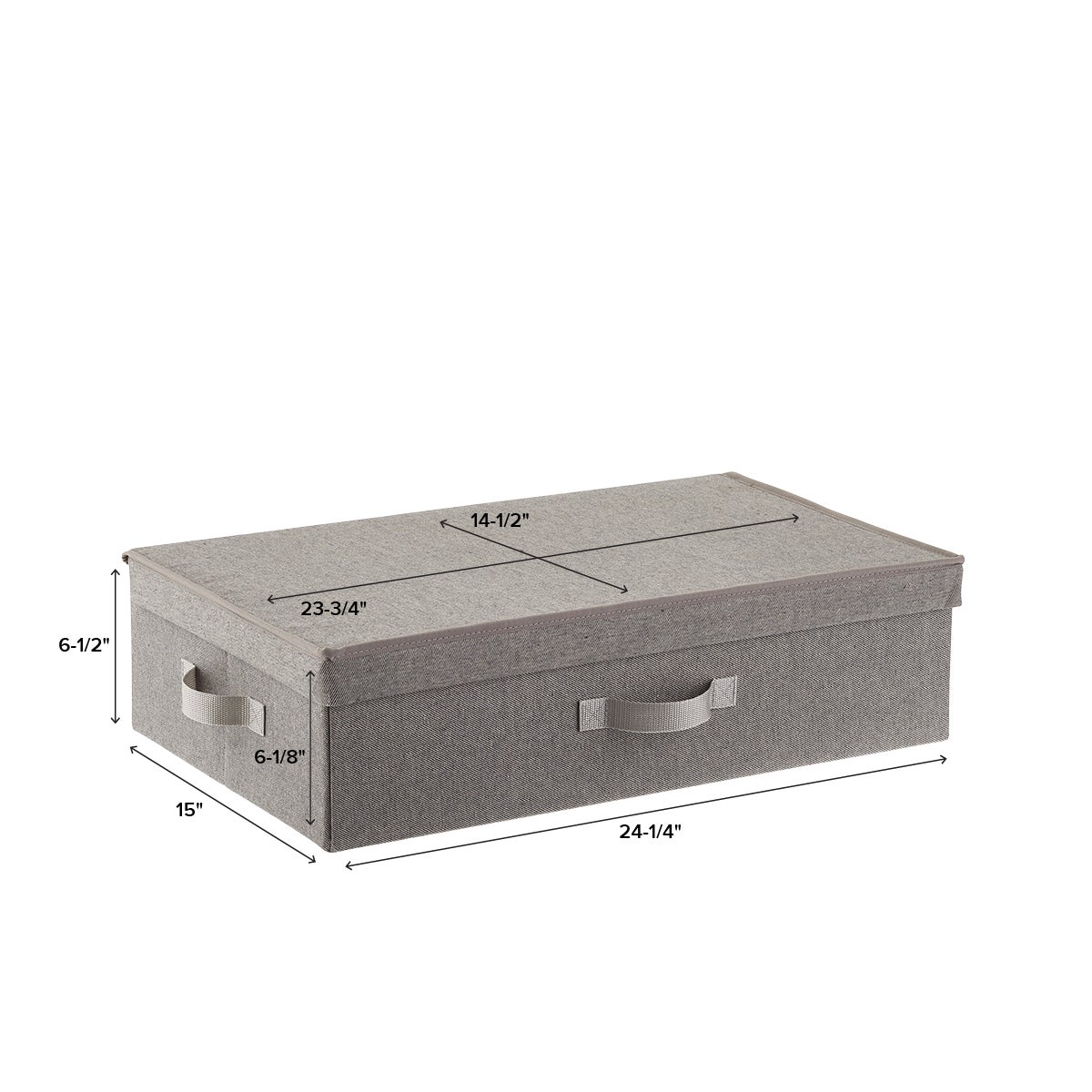 Fabric Under Bed Box — alt view