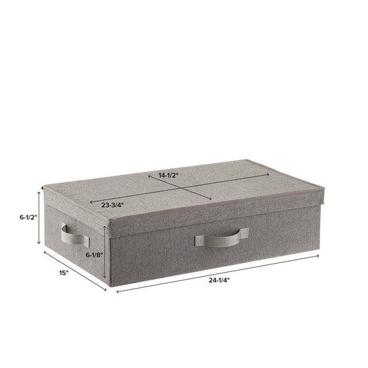 Fabric Under Bed Box — alt view