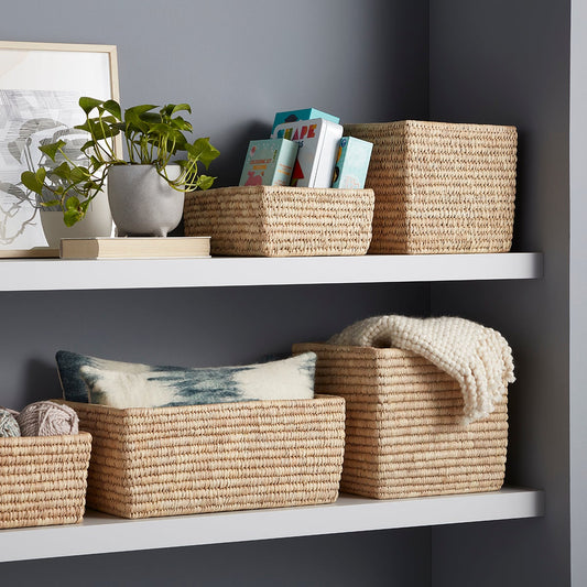Hand Woven Palm Leaf Baskets