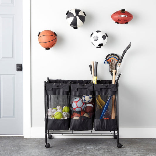 Heavy Duty Triple Storage Bin — alt view