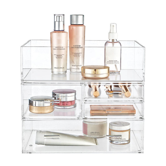 Acrylic Makeup Skincare Storage Kit
