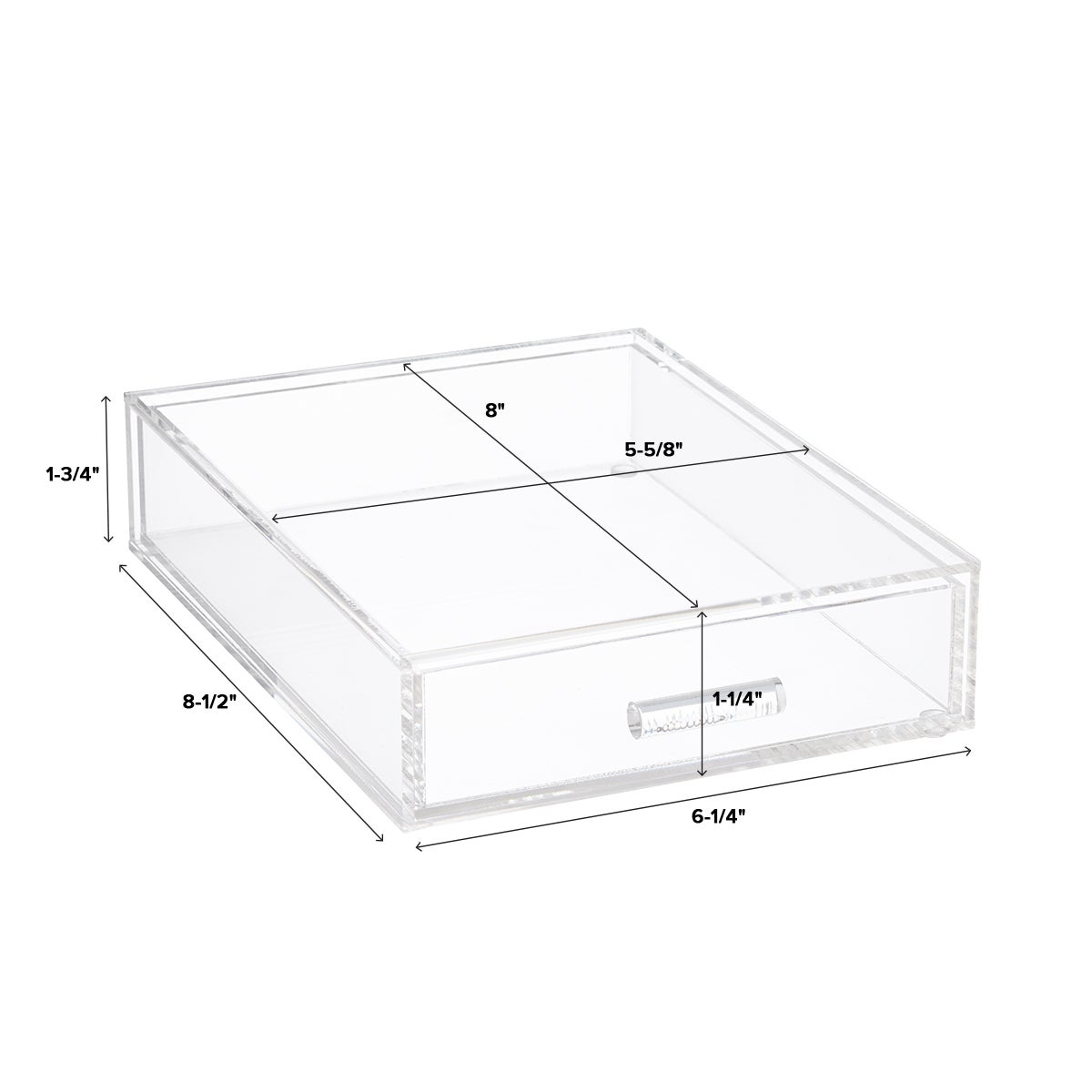 Acrylic Makeup Skincare Storage Kit — alt view