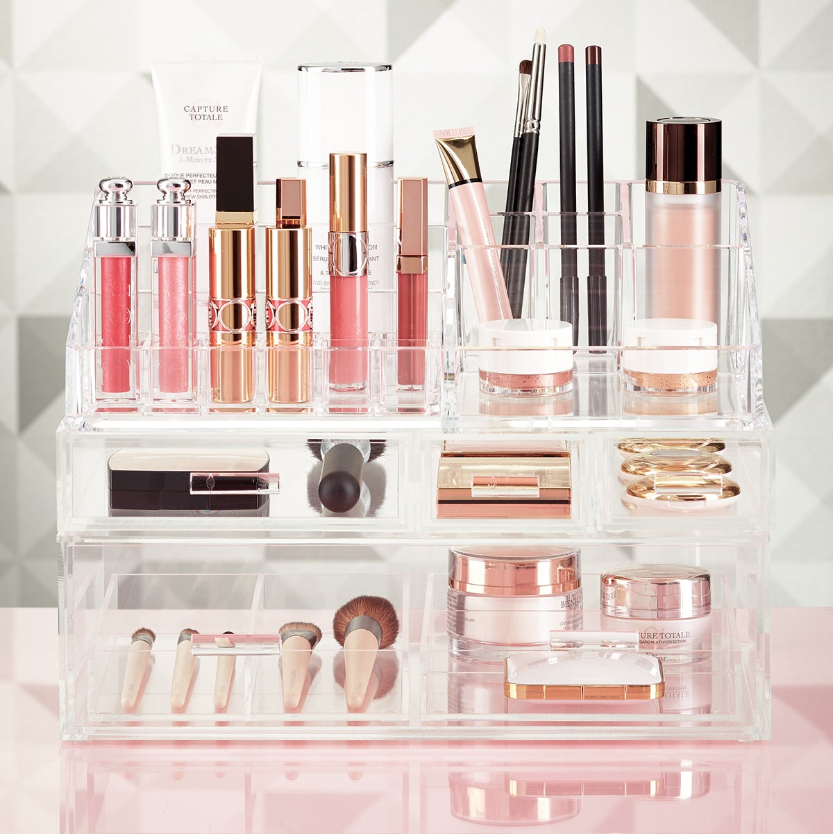 Acrylic Makeup Storage Kit