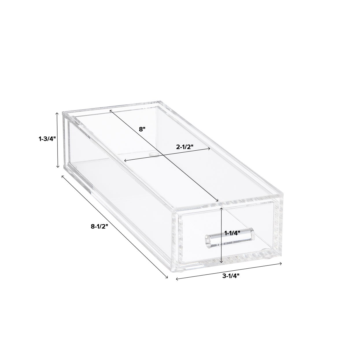 Acrylic Makeup Storage Kit — alt view