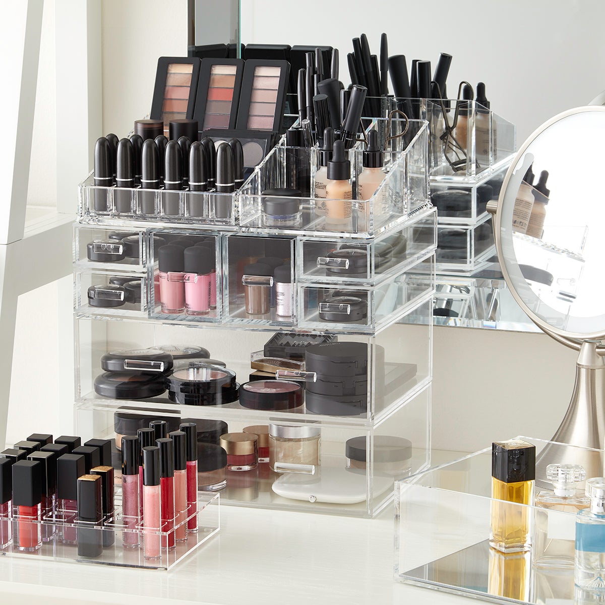 Acrylic Modular Makeup System — alt view
