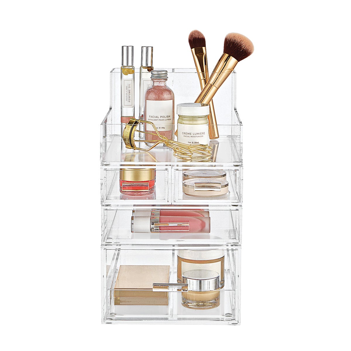 Acrylic Small Makeup Storage Kit