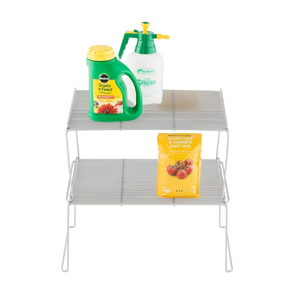 Medium Flat Wire Stackable Shelf — alt view