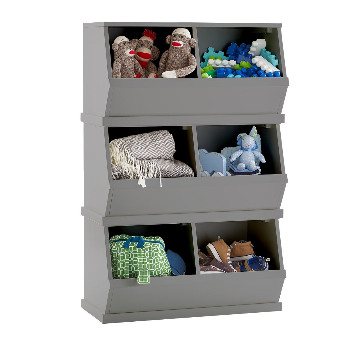Nantucket Stackable Storage Bin — alt view
