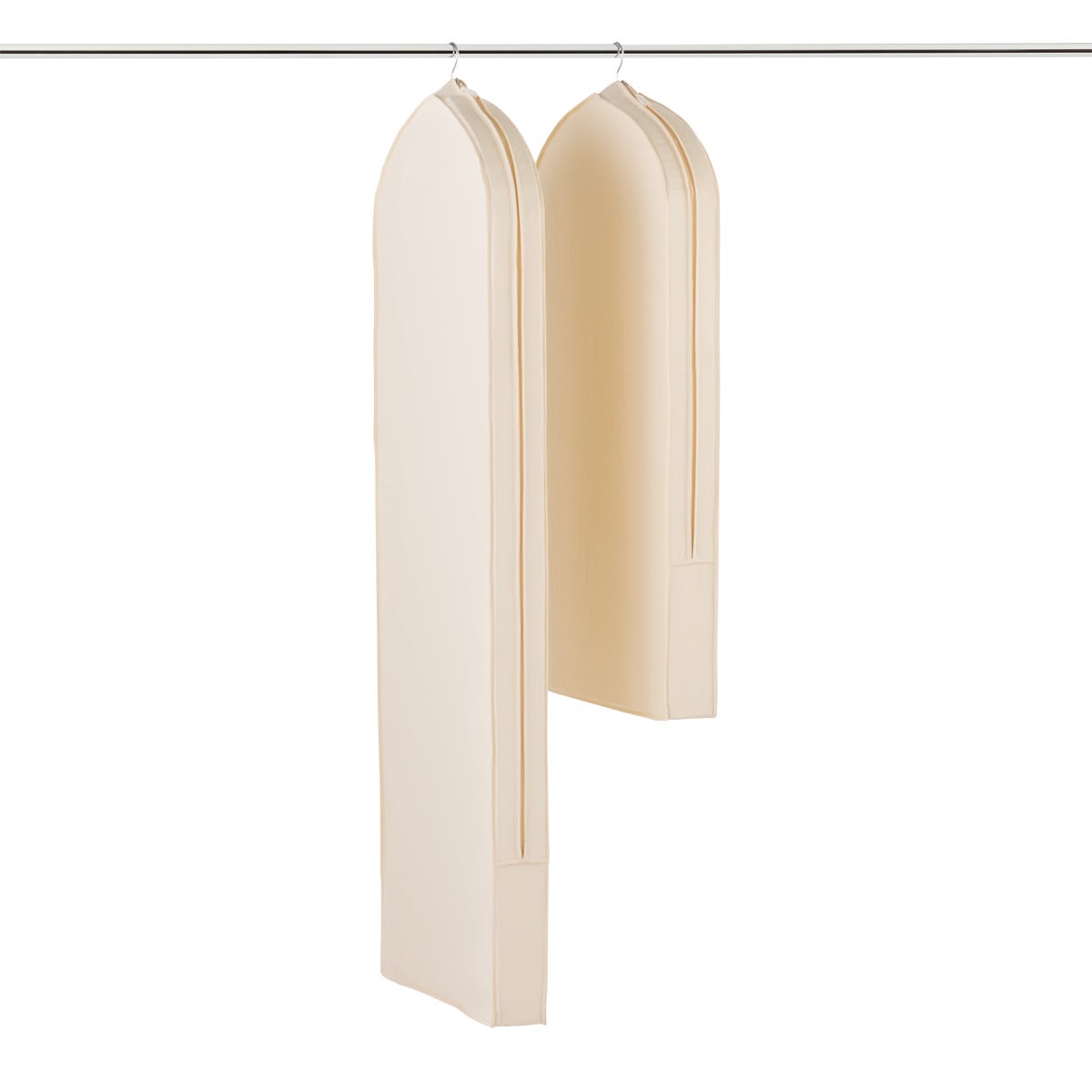 Natural Cotton Gusseted Hanging Bags