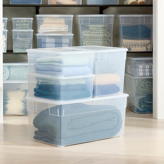 Our Clear Storage Boxes — alt view