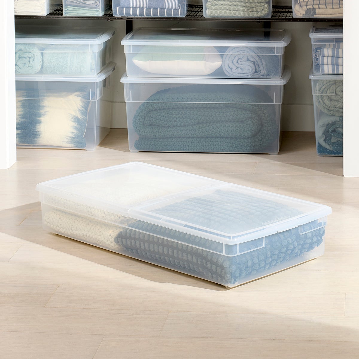 Our Long Under Bed Box with Wheels — alt view