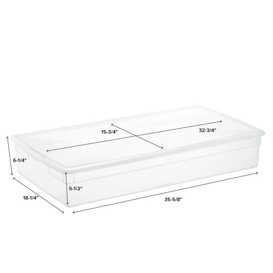 Our Long Under Bed Box — alt view