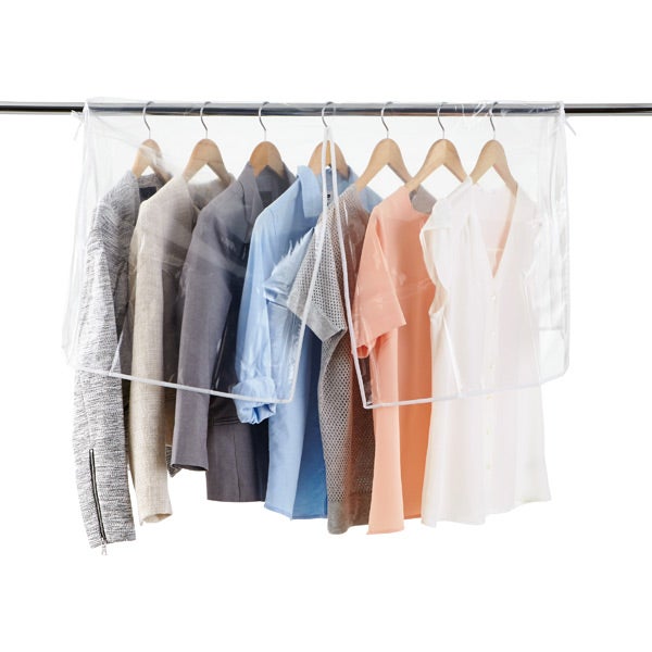 PEVA Closet Rod Cover — alt view