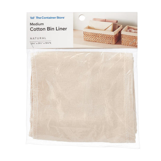 Rattan Bin Replacement Liner — alt view