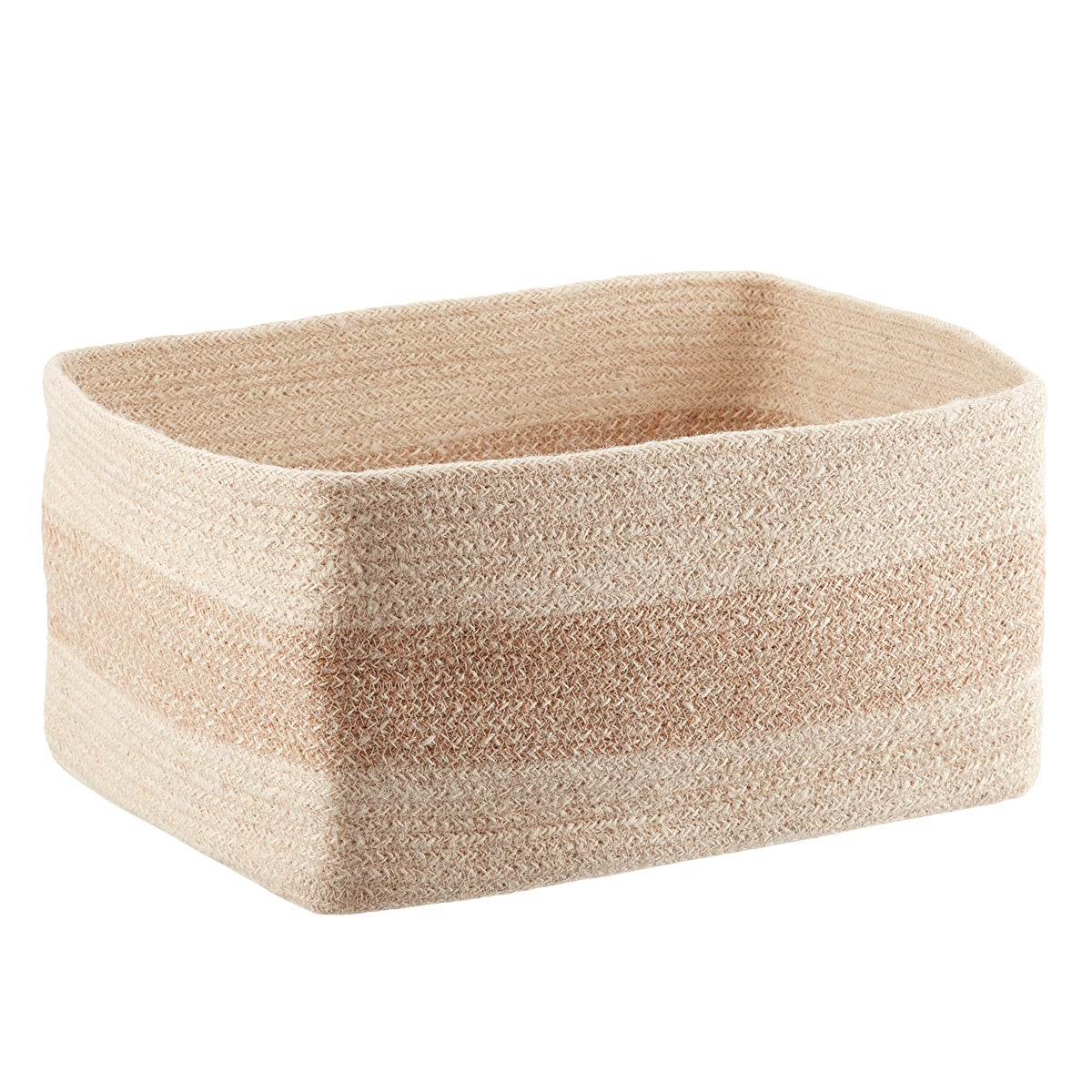 Seine Woven Jute Storage Bin — alt view