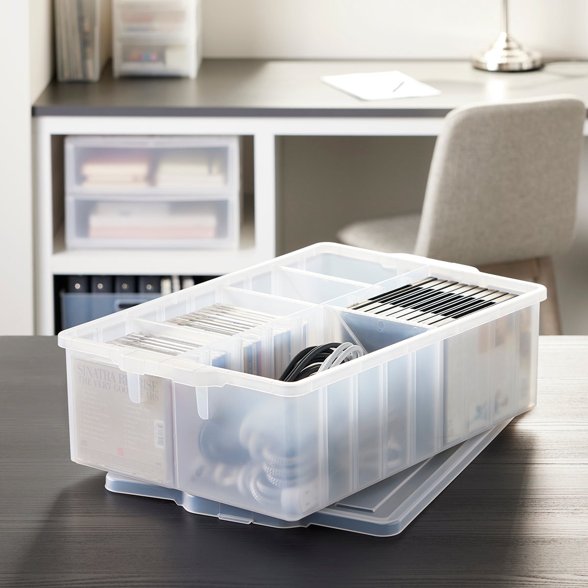 Craft Media Organizer Box