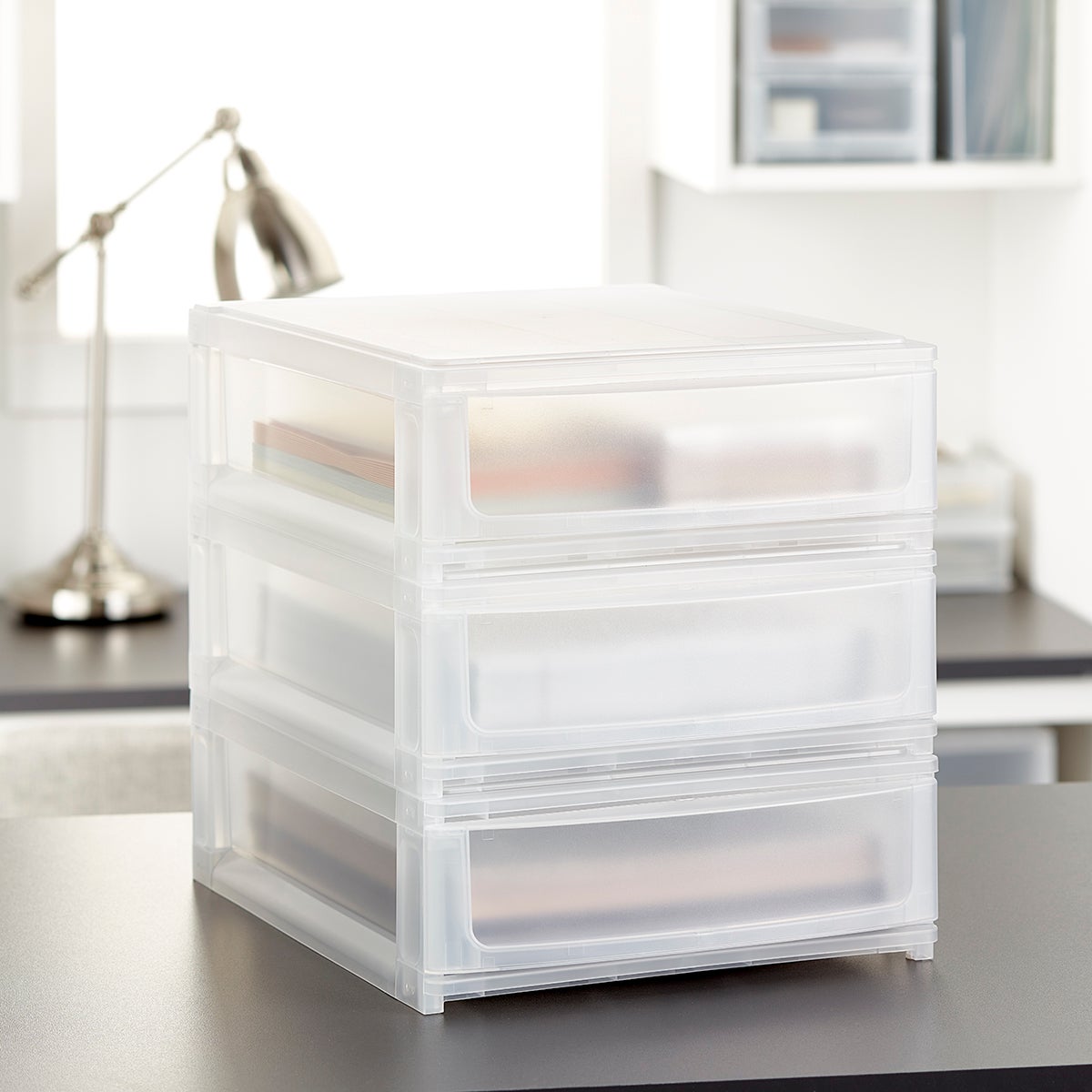Letter Size Stacking Paper Drawer Organizer