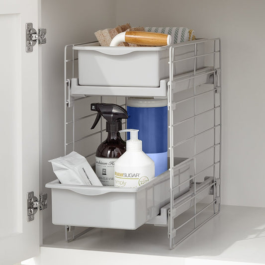 Sliding 2 Drawer Organizer