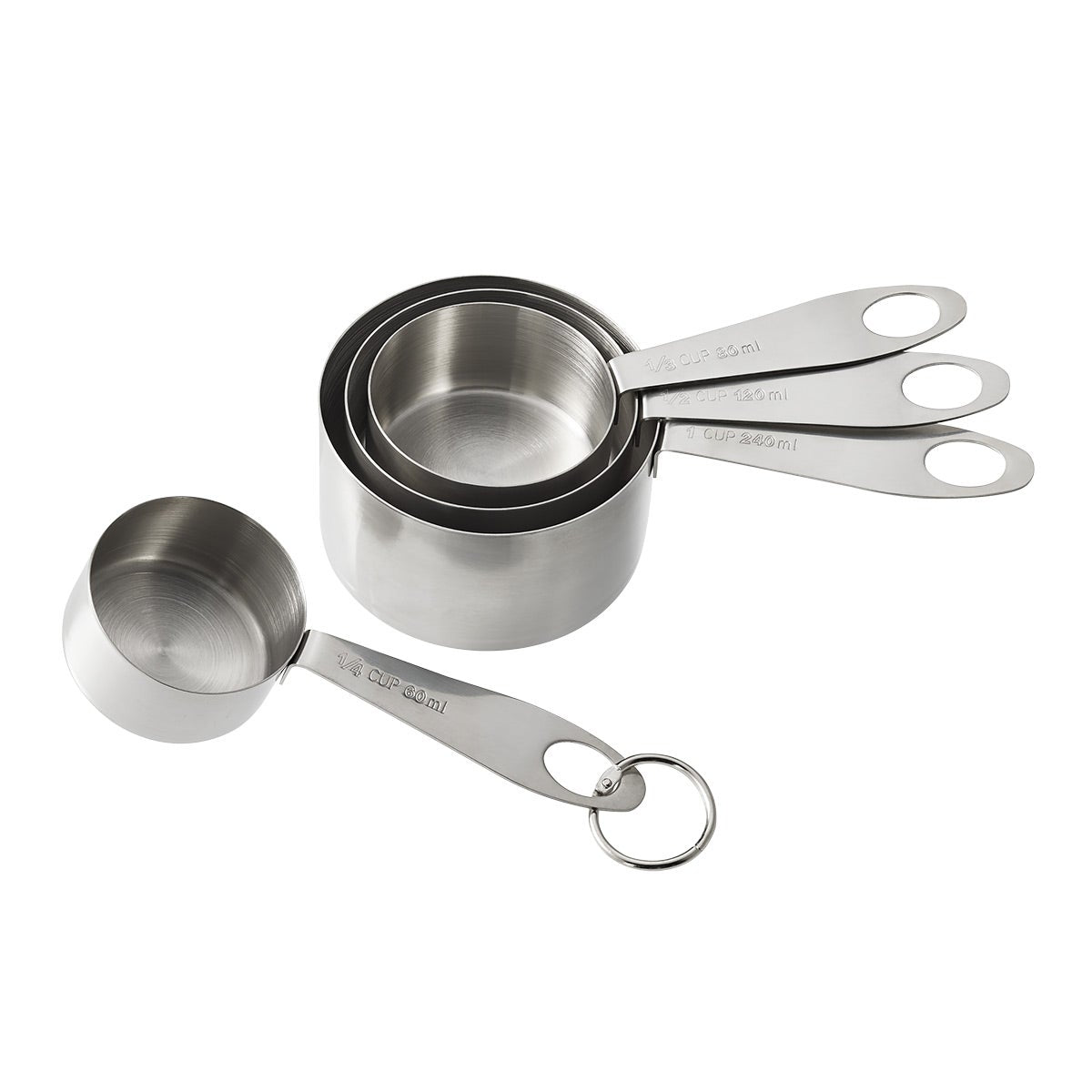 Stainless Steel Measuring Cups Set of 4