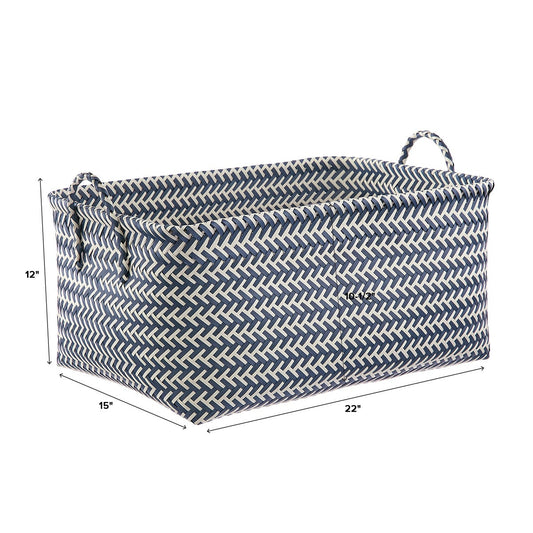 Strapping Laundry Basket — alt view