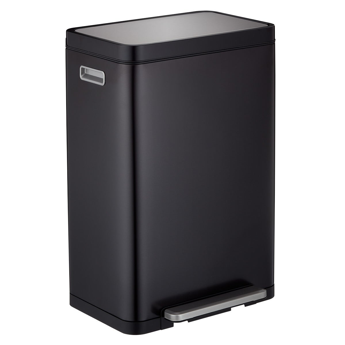 12 gal Rectangular Step Trash Can — alt view