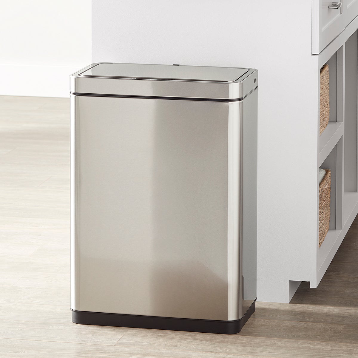 12 gal Rectangular Sensor Trash Can