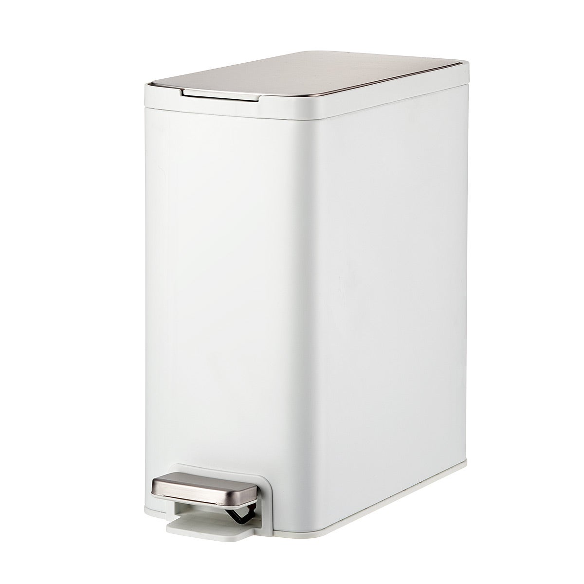 2.6 gal Slim Step Trash Can