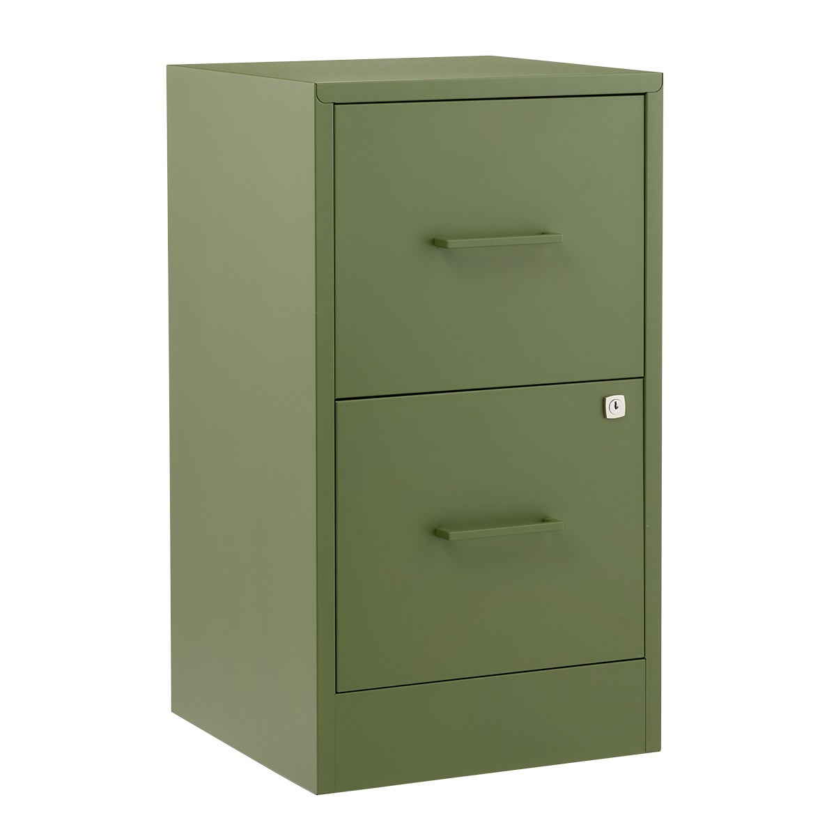 2 Drawer Locking Filing Cabinet