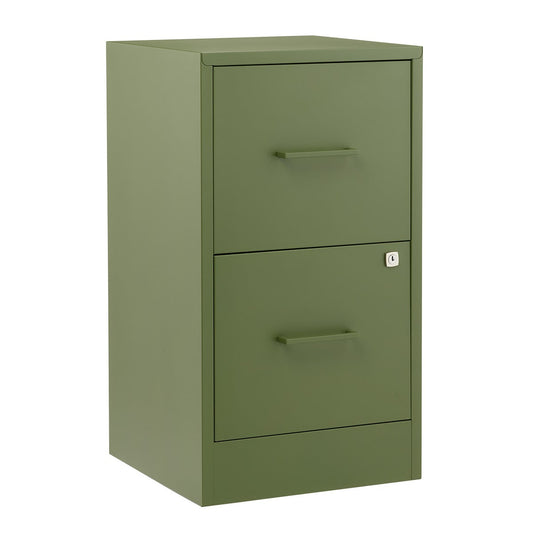 2 Drawer Locking Filing Cabinet