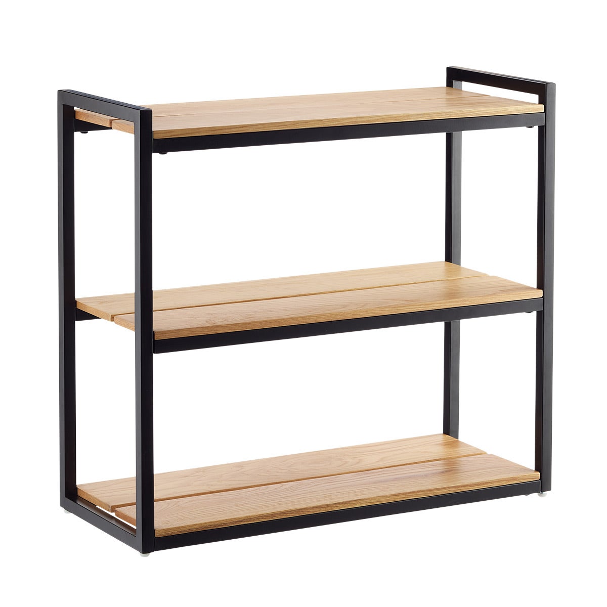 2 Tier Metal Shoe Rack — alt view