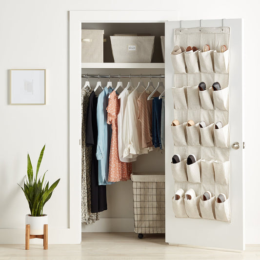 20 Pocket Over Door Shoe Organizer