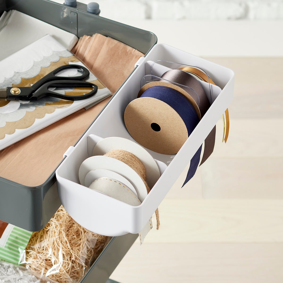 3 Tier Cart Ribbon Holder