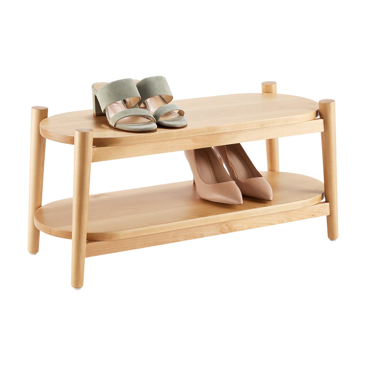 3 Tier Shoe Rack — alt view