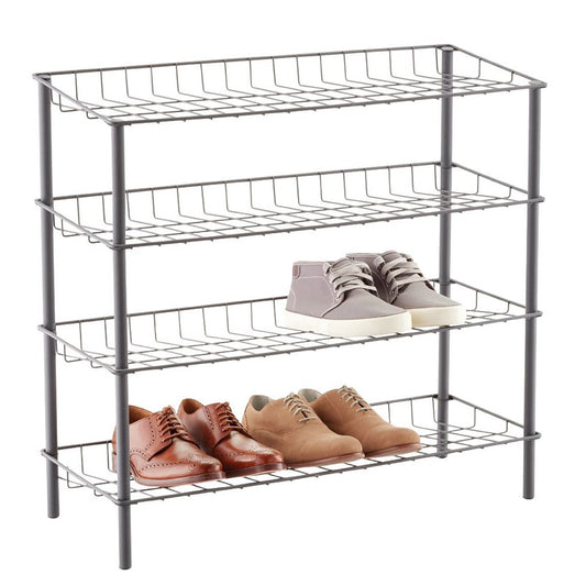 4 Tier Metal Shoe Rack