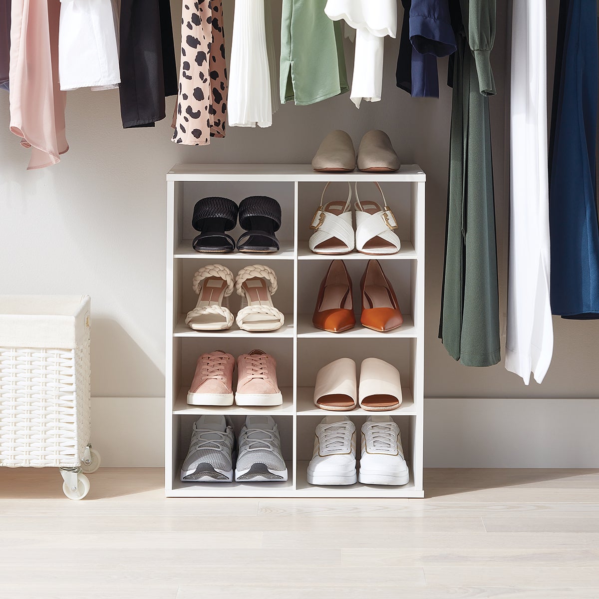 8 Pair Shoe Organizer