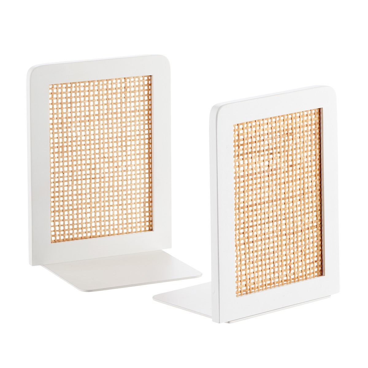 Rattan Cane Bookends