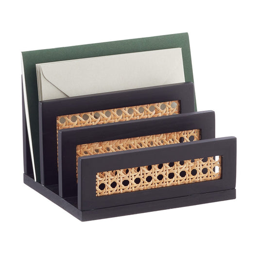 Rattan Cane Letter Sorter