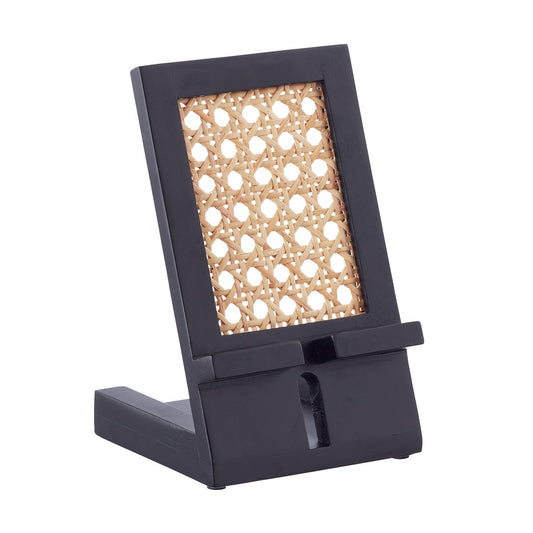 Rattan Cane Phone Tablet Stand